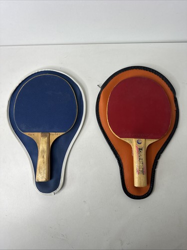 Two vintage table - tennis, bats