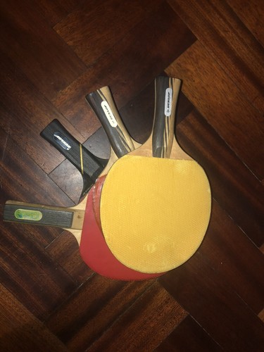Table tennis bats - table, x4